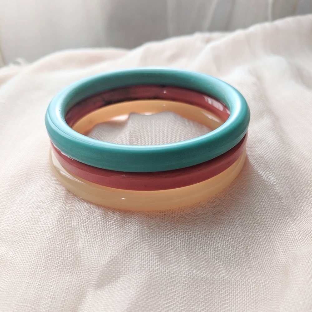 Vintage Bangle Trio